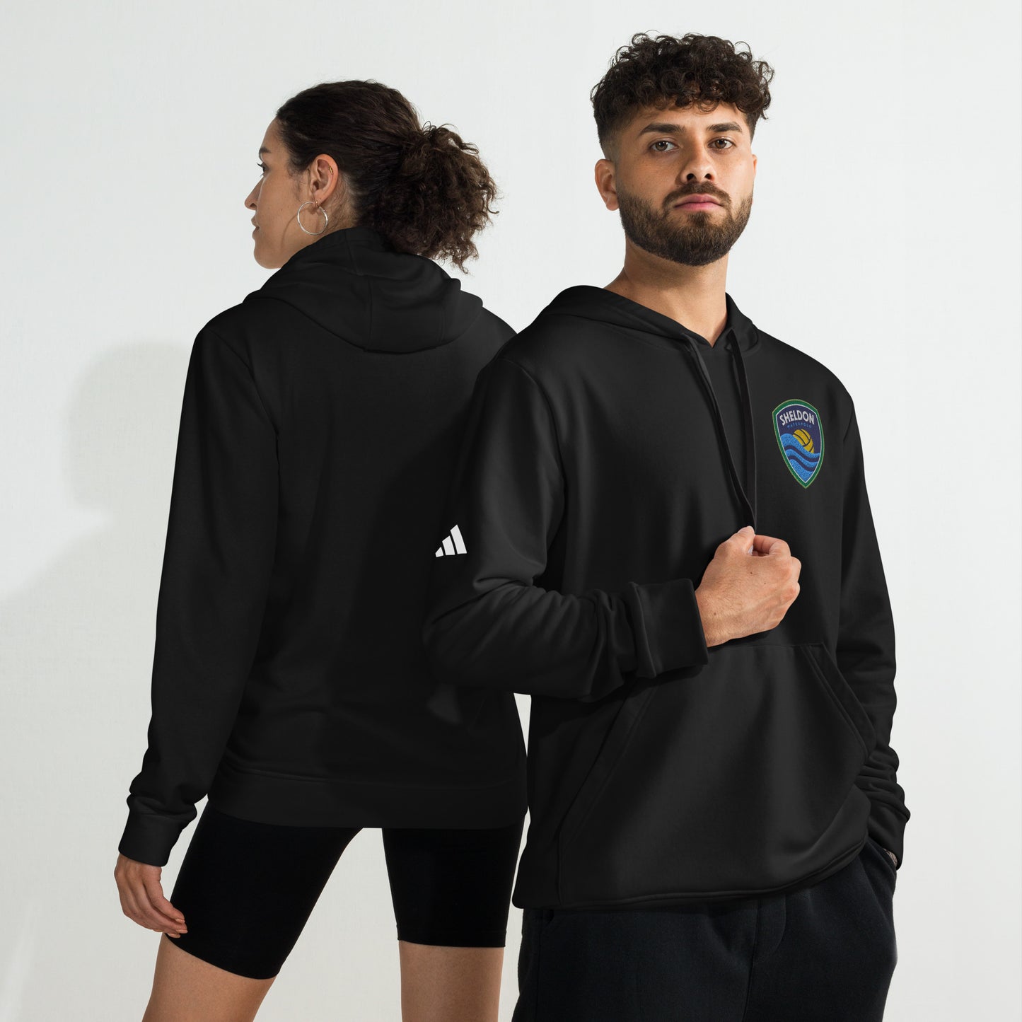 Sheldon Water Polo_adidas fleece hoodie_FC_Embroidered