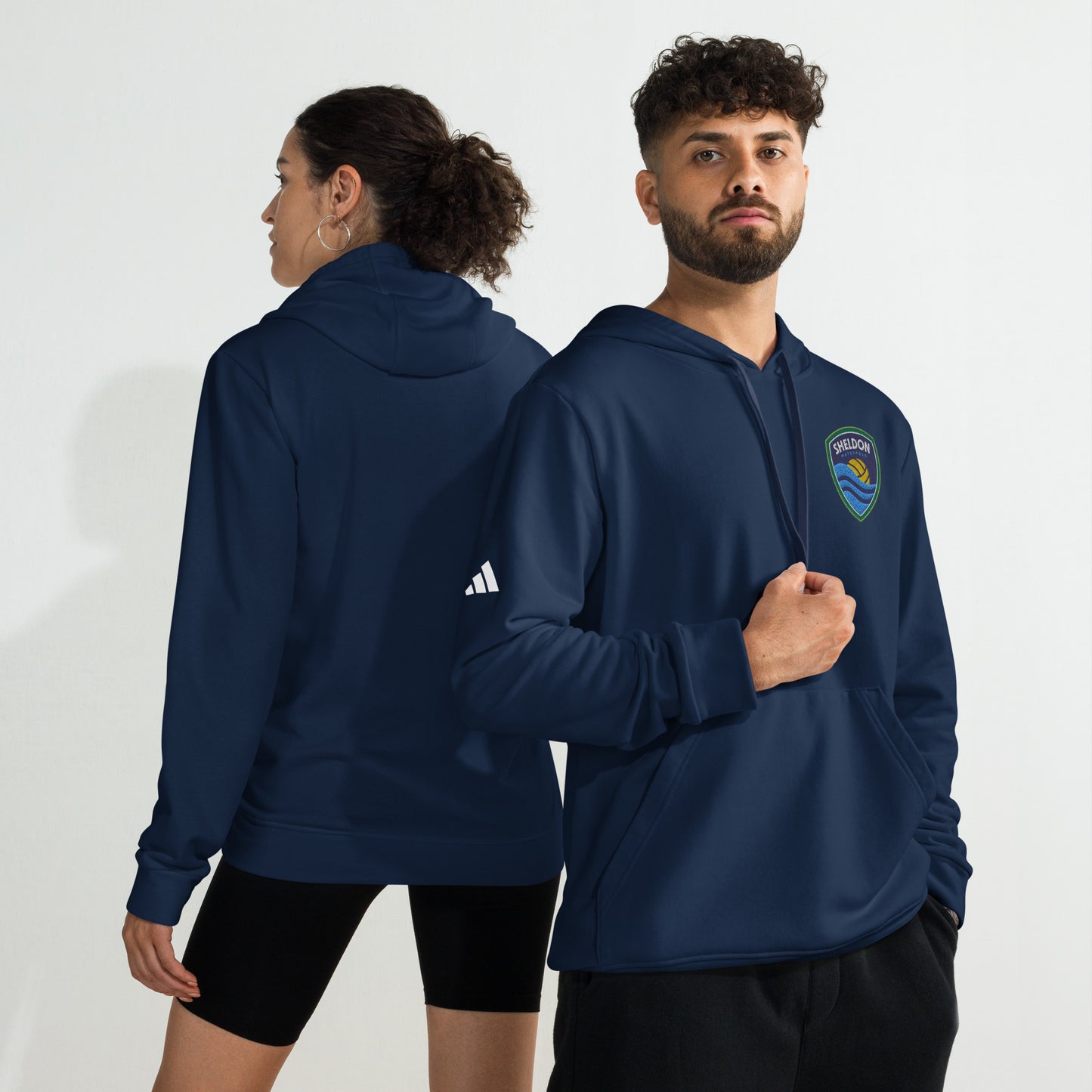 Sheldon Water Polo_adidas fleece hoodie_FC_Embroidered