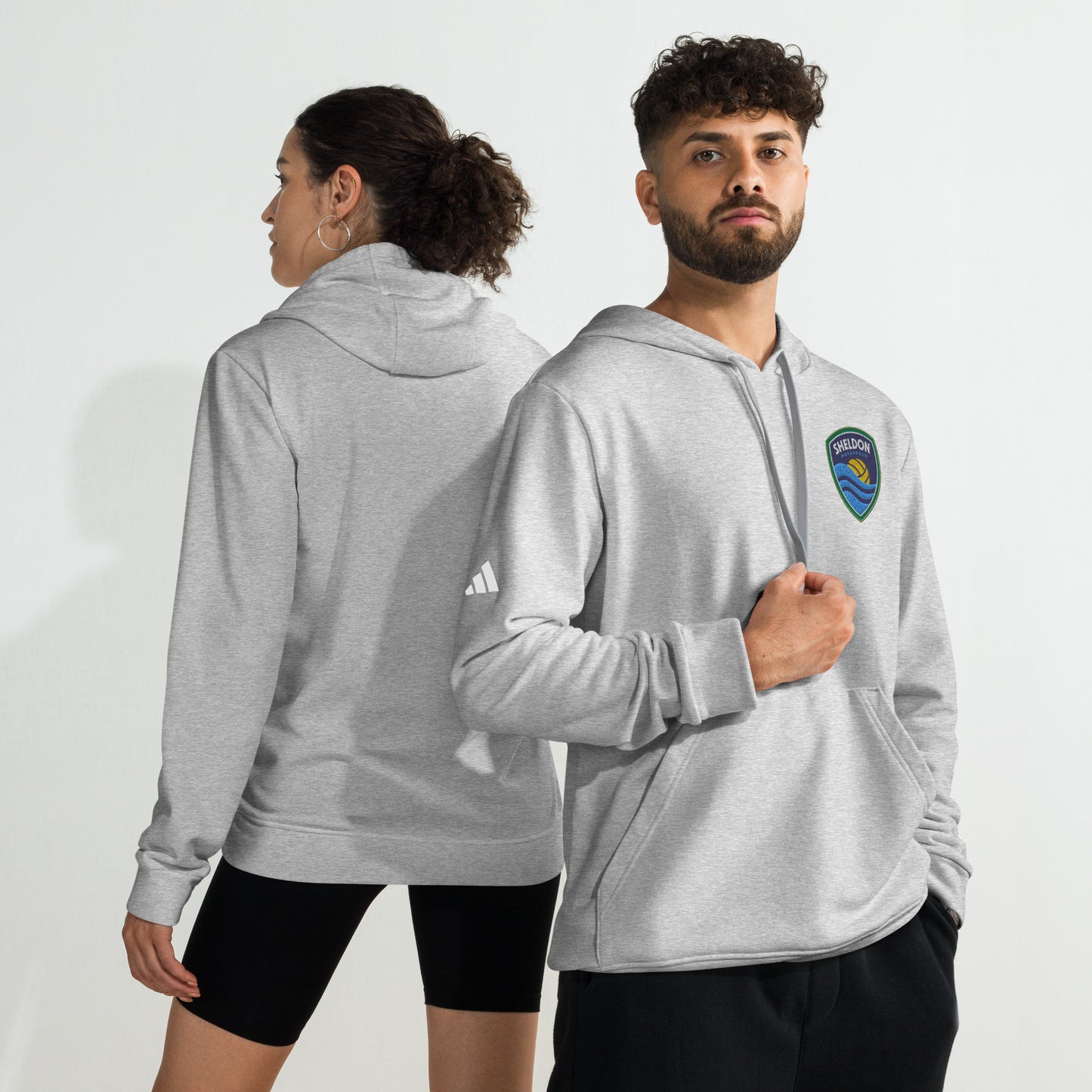 Sheldon Water Polo_adidas fleece hoodie_FC_Embroidered