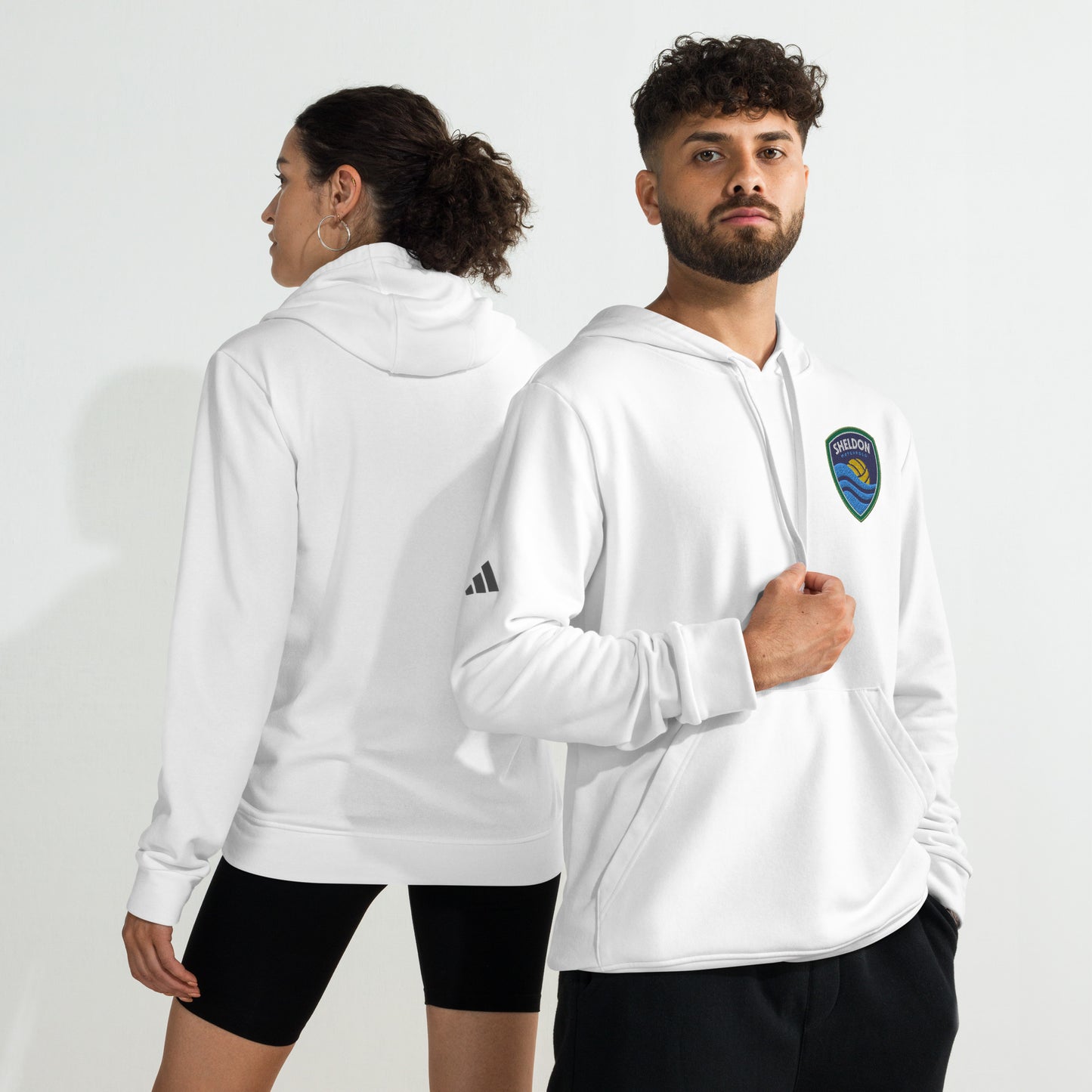 Sheldon Water Polo_adidas fleece hoodie_FC_Embroidered