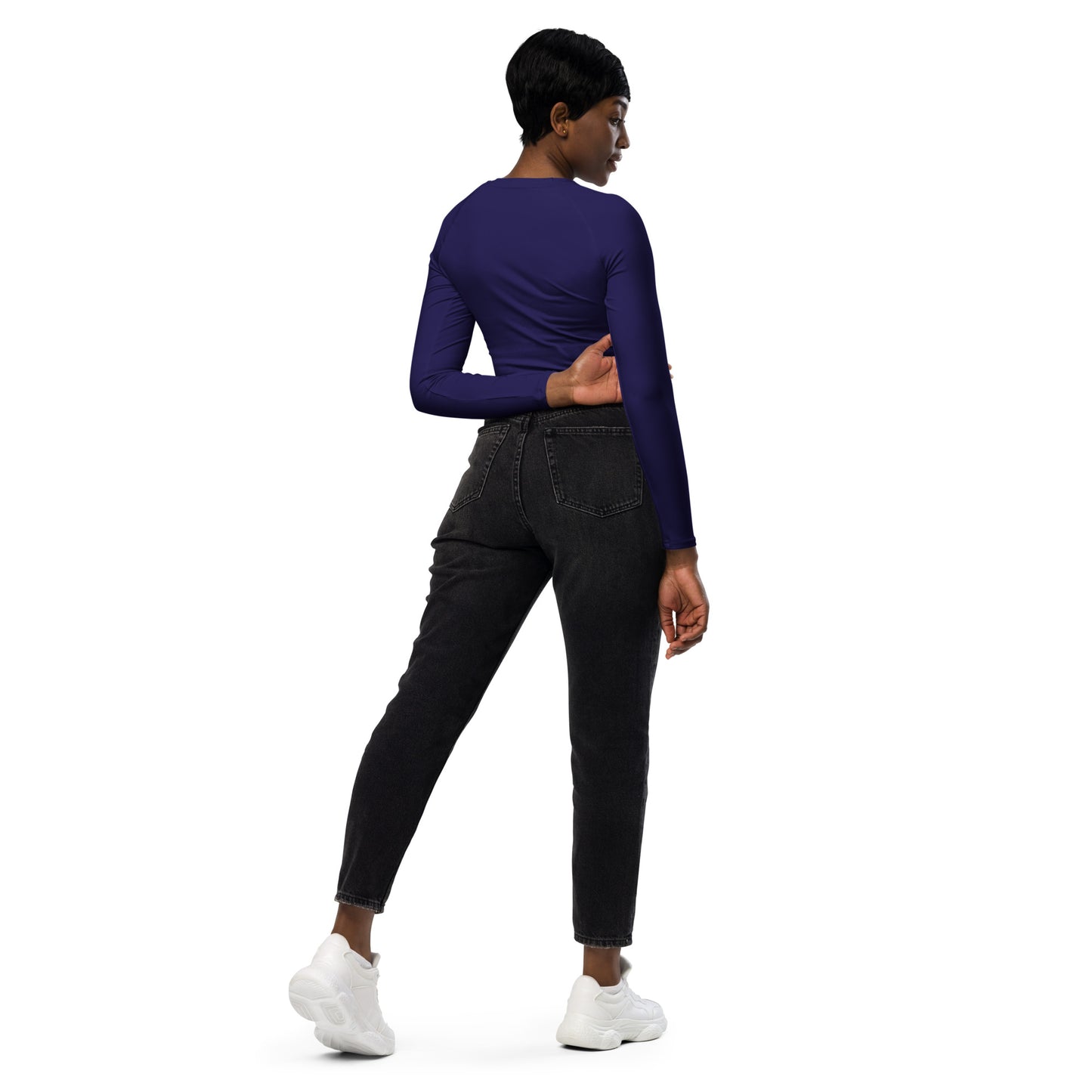 LAGREE Plus Recycled long-sleeve crop top
