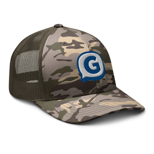 GGG - Camouflage trucker hat