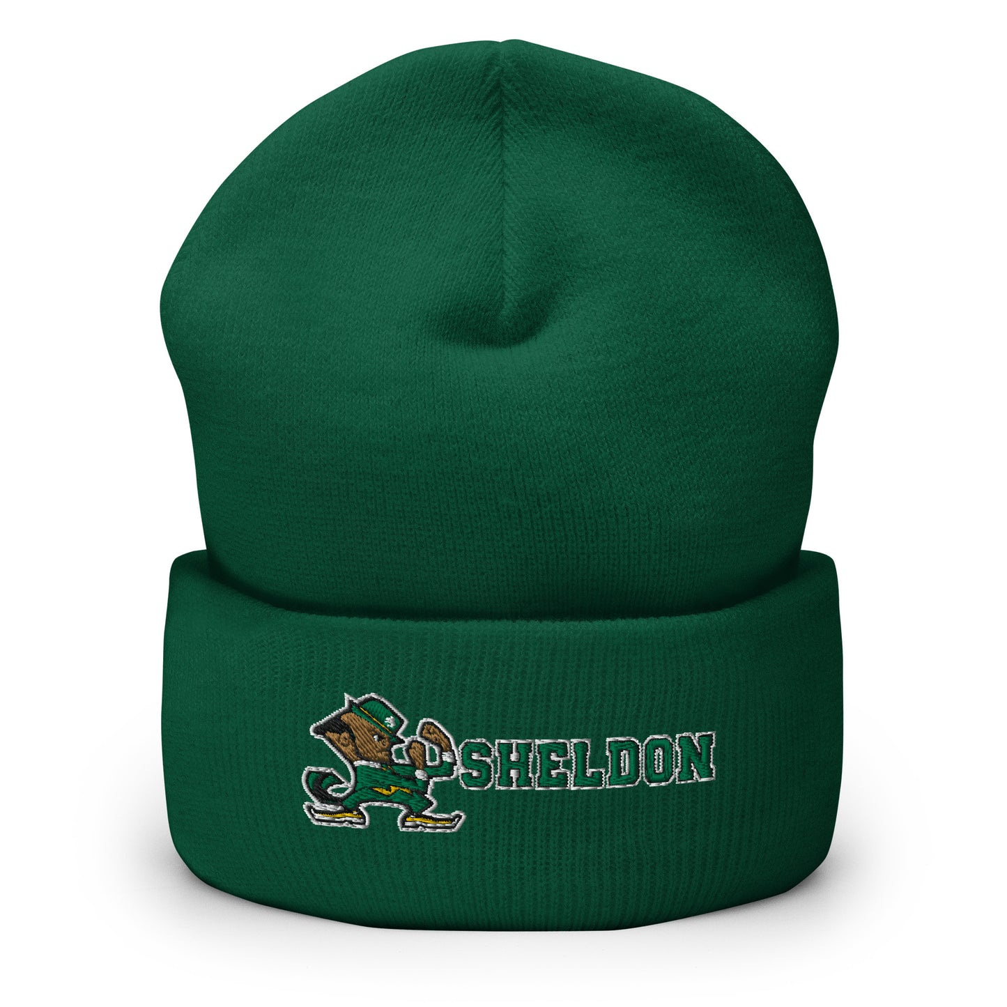 Sheldon_Cuffed Beanie_Fighting Sheldon