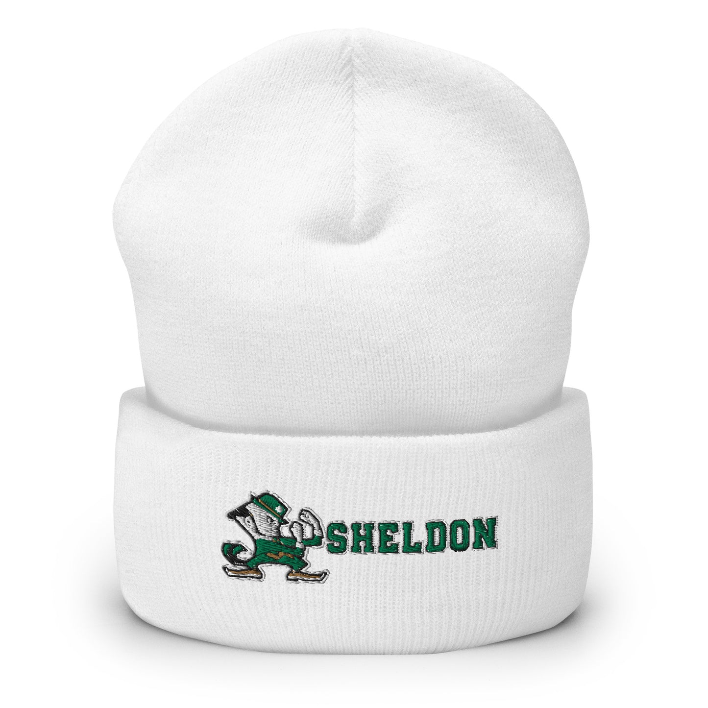SHS Football_Cuffed Beanie_Fighting Sheldon