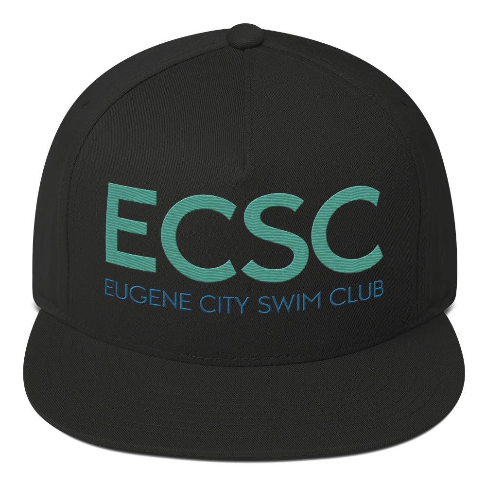 ECSC_Flat Bill Cap ECSCLogo