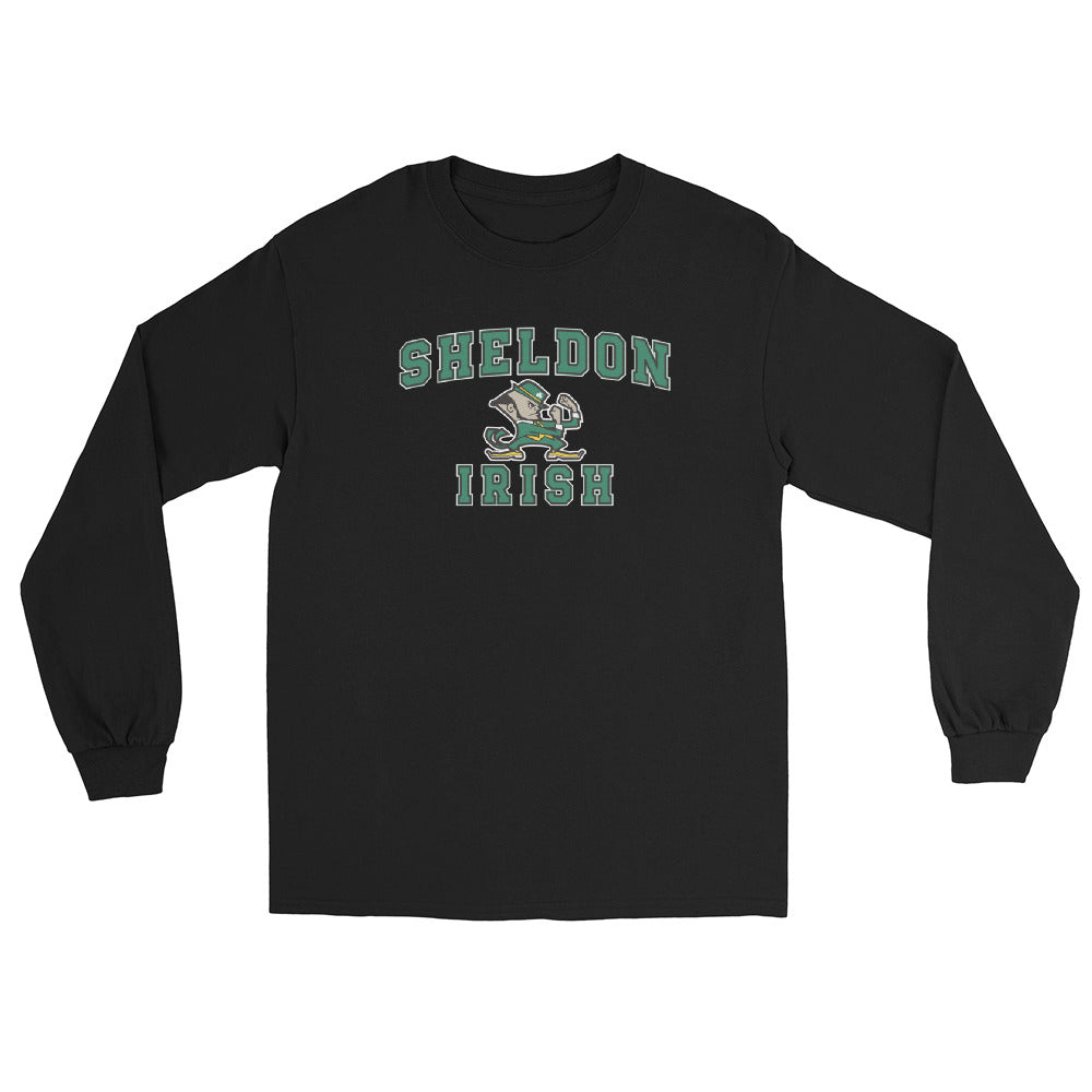 Sheldon Volleyball_Men’s Long Sleeve Shirt_Irish
