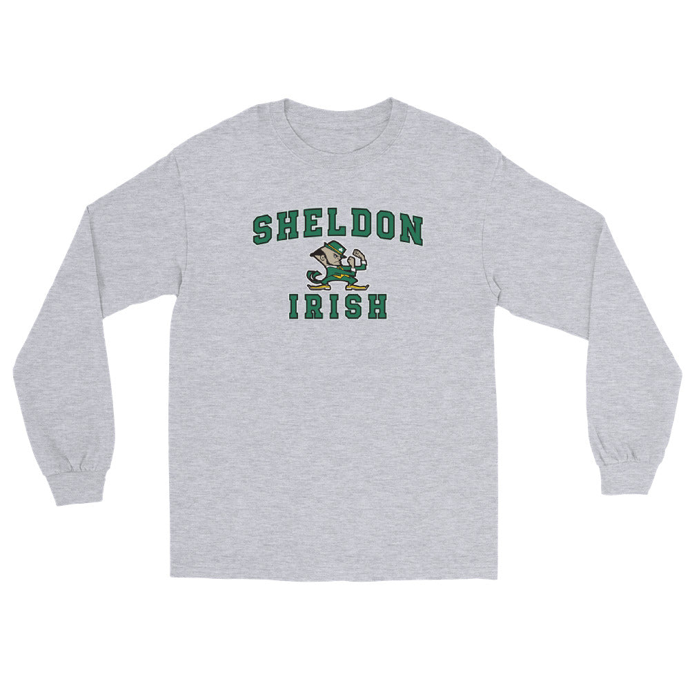 Sheldon Volleyball_Men’s Long Sleeve Shirt_Irish