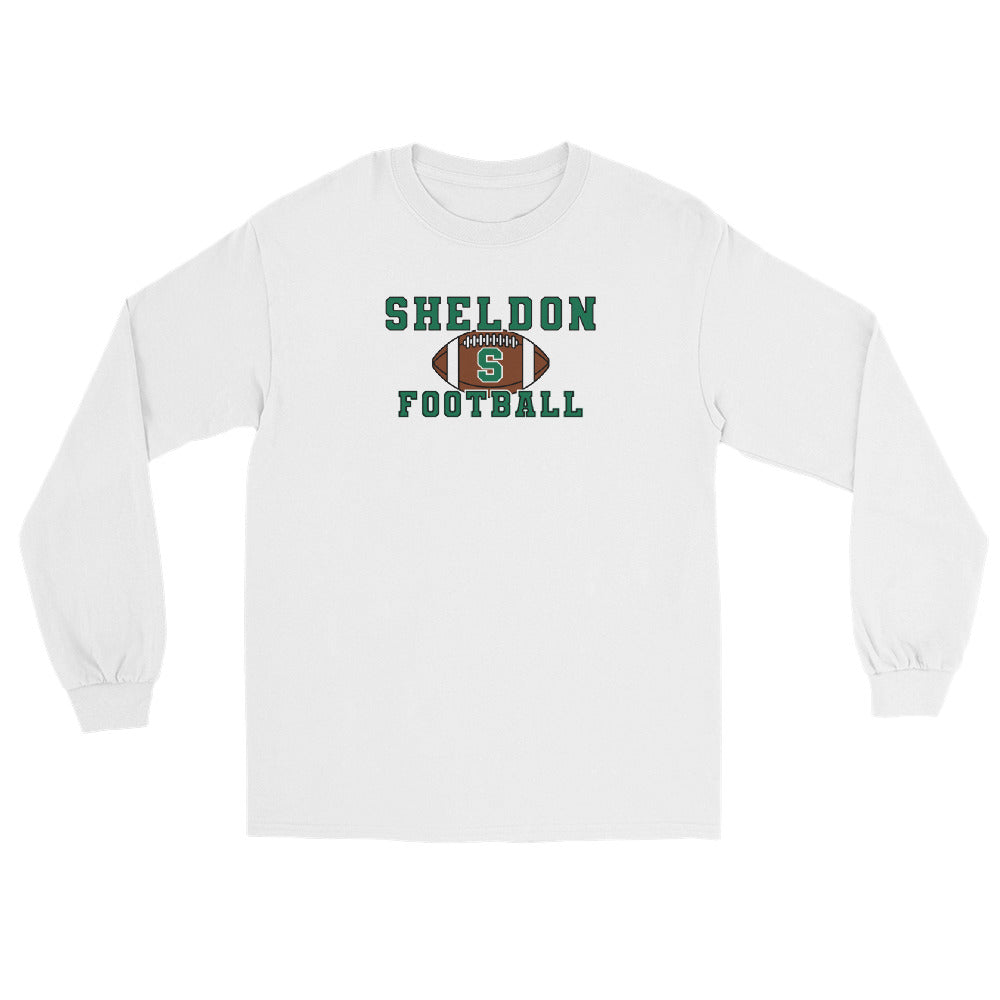 SHS Football_Men’s Long Sleeve Shirt_Collegiate