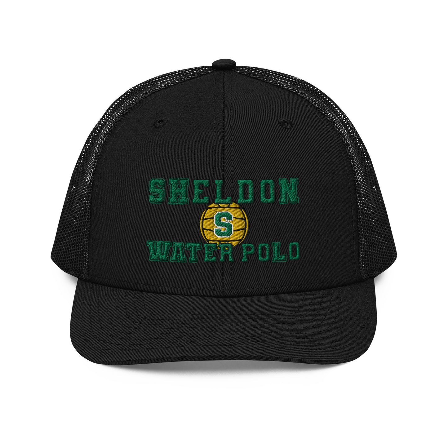 Sheldon Water Polo_Trucker Cap_Collegiate