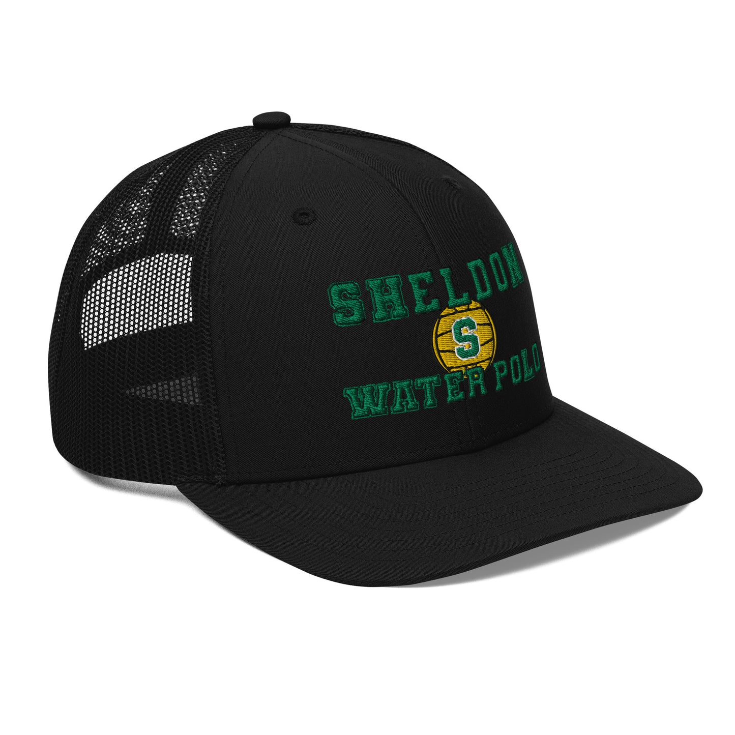 Sheldon Water Polo_Trucker Cap_Collegiate