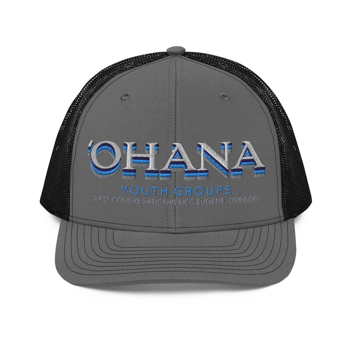 FCE_Ohana Stacked Trucker Cap
