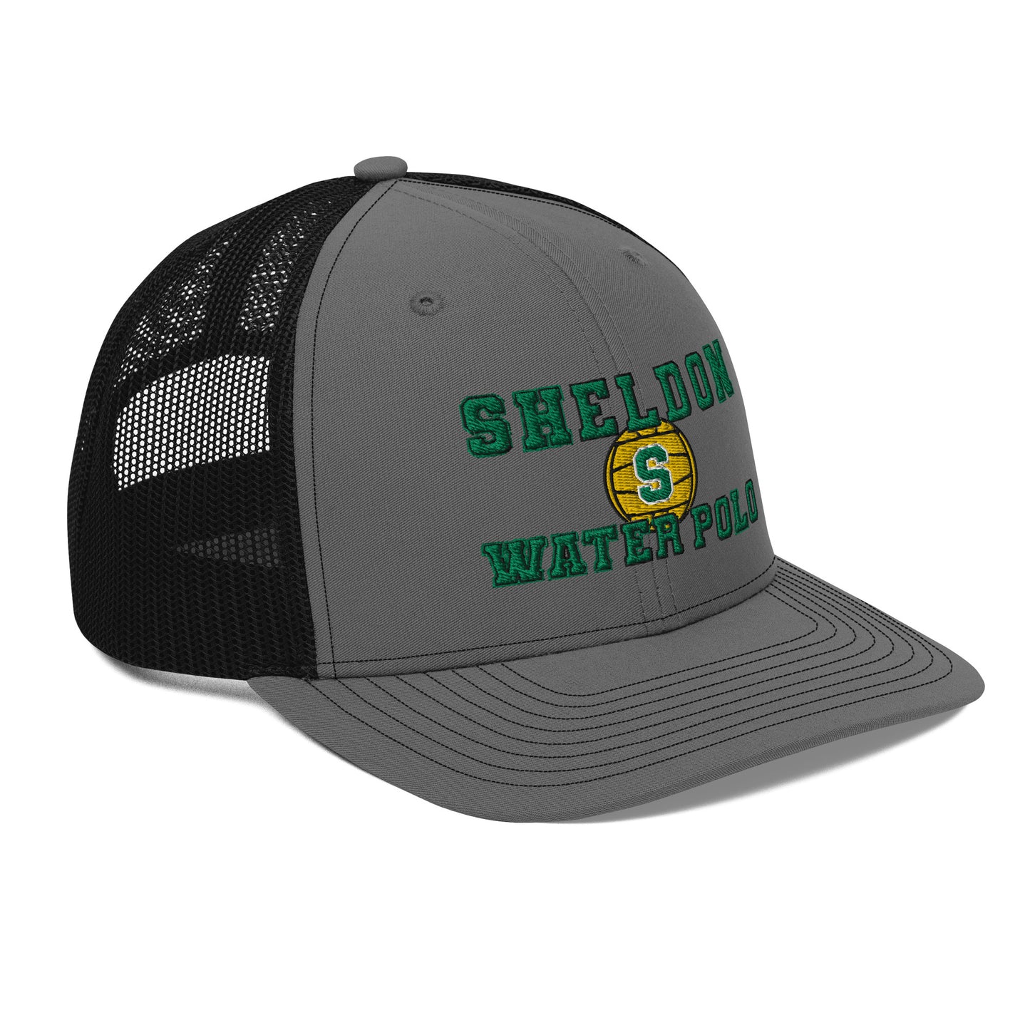 Sheldon Water Polo_Trucker Cap_Collegiate