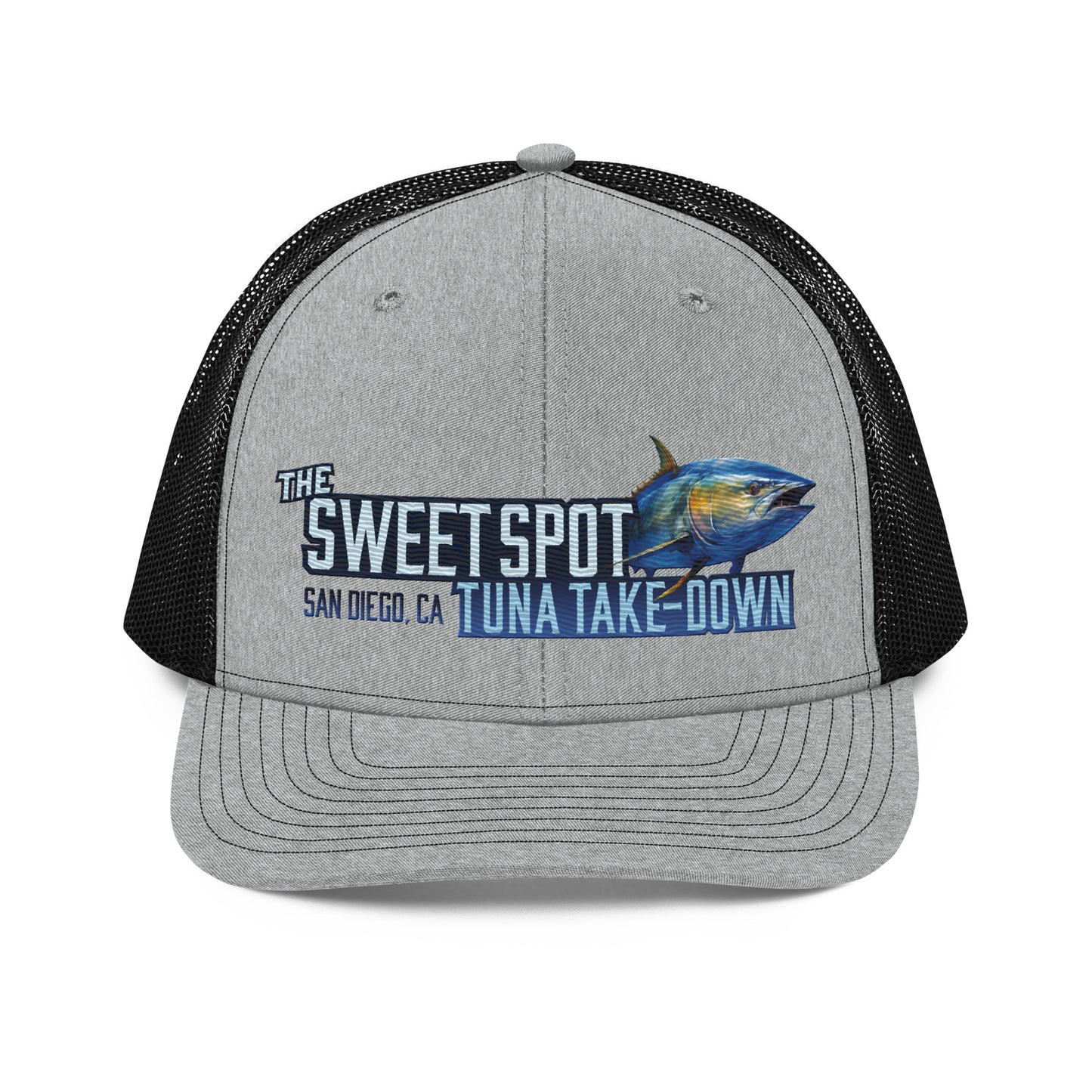 SSGS_Tuna Take-down Stretch logo Trucker Cap