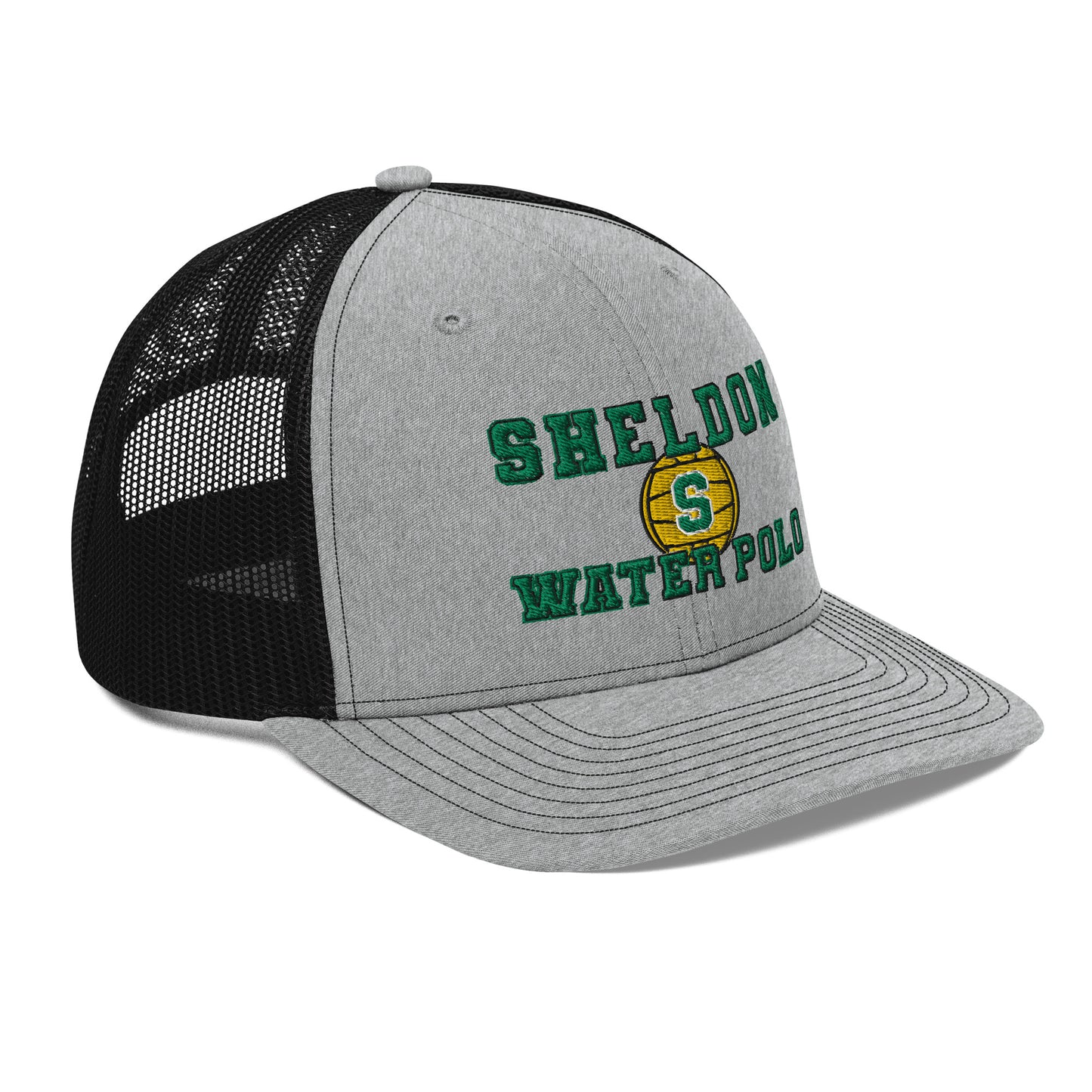 Sheldon Water Polo_Trucker Cap_Collegiate