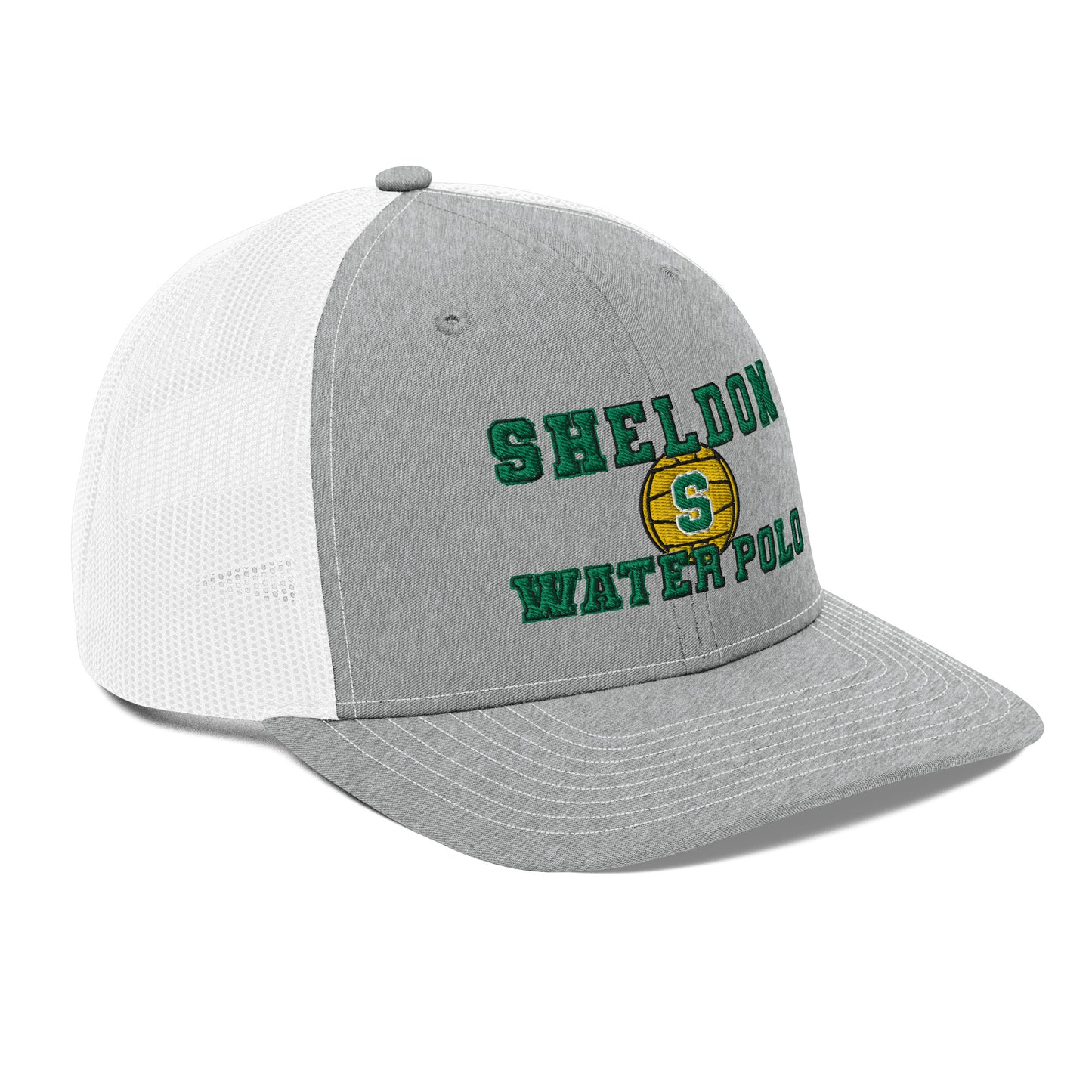 Sheldon Water Polo_Trucker Cap_Collegiate