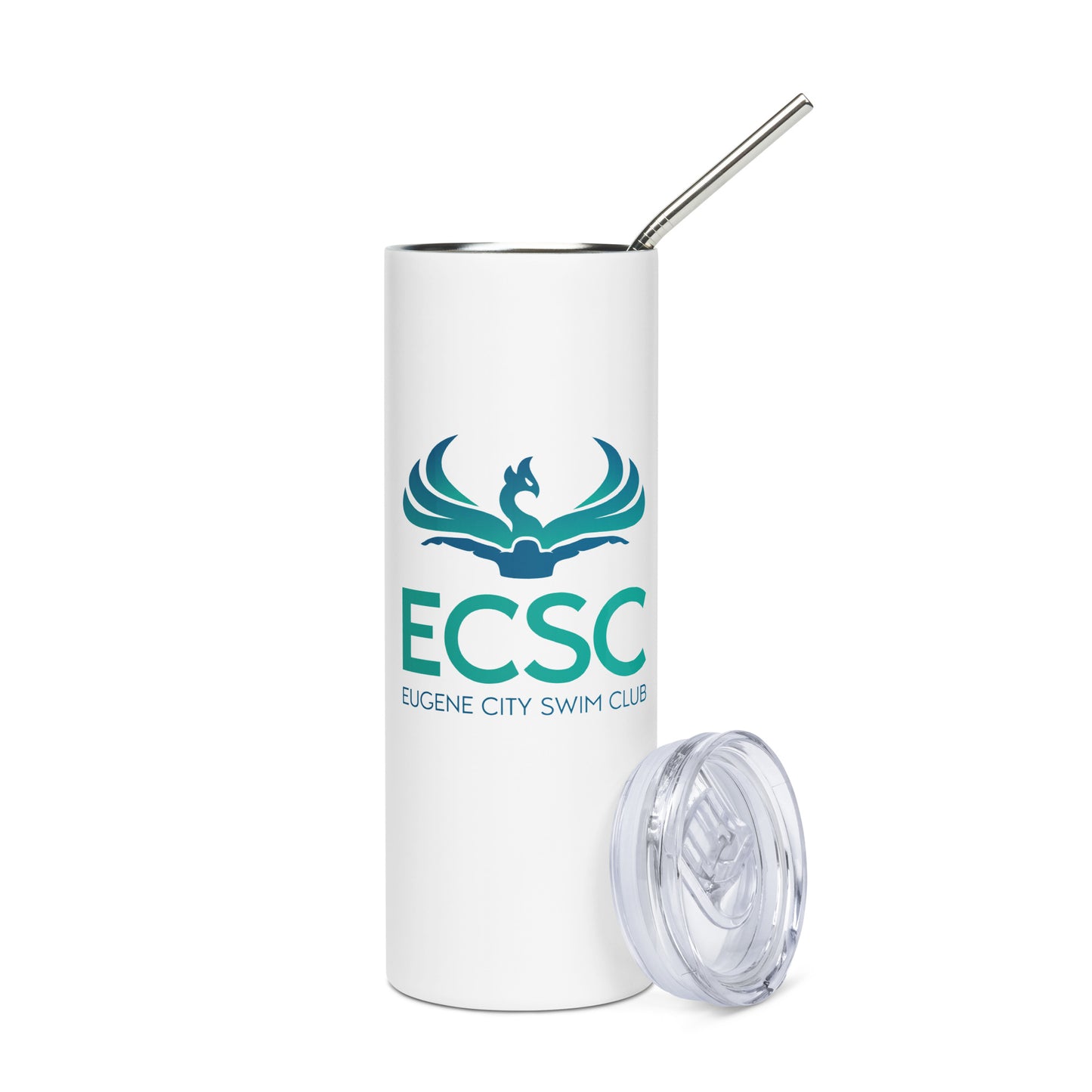 ECSC_Stainless steel tumbler Full Logo