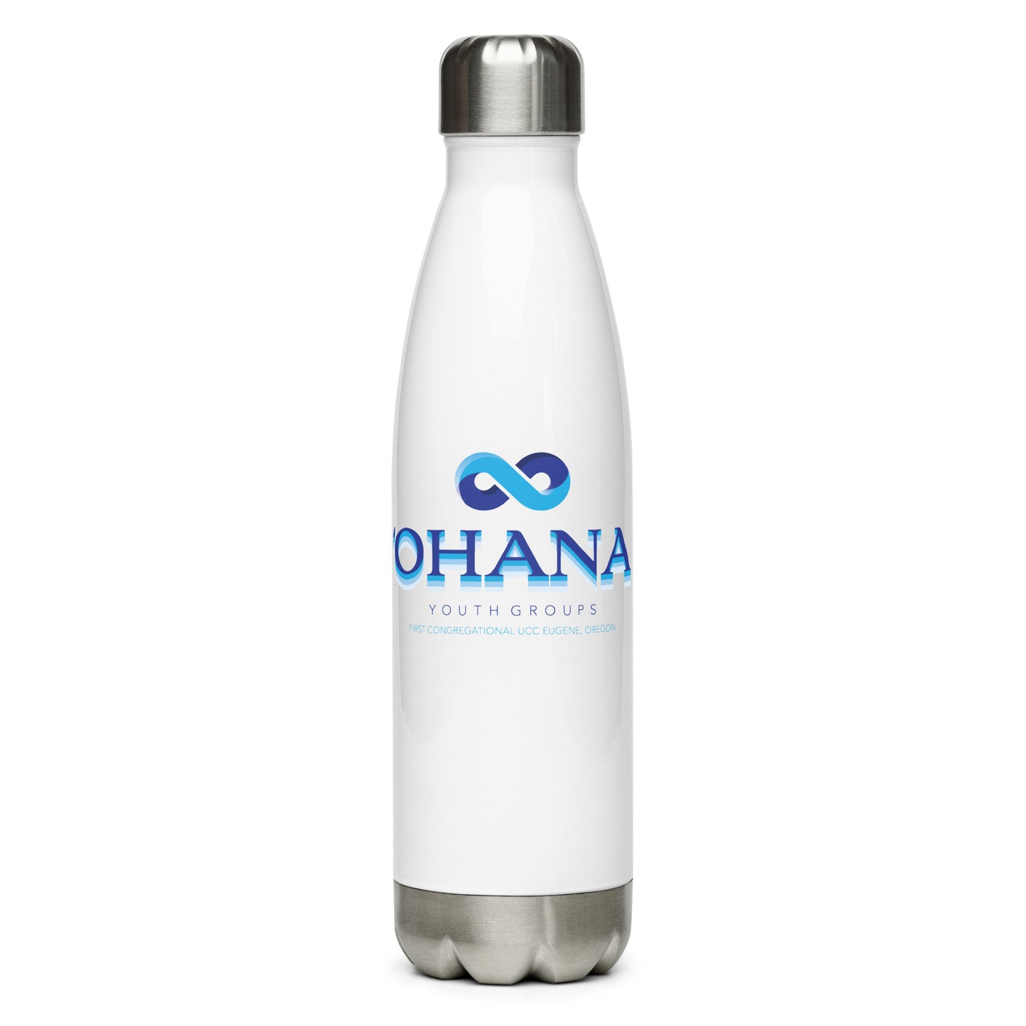 FCE_Ohana Stacked Stainless steel water bottle