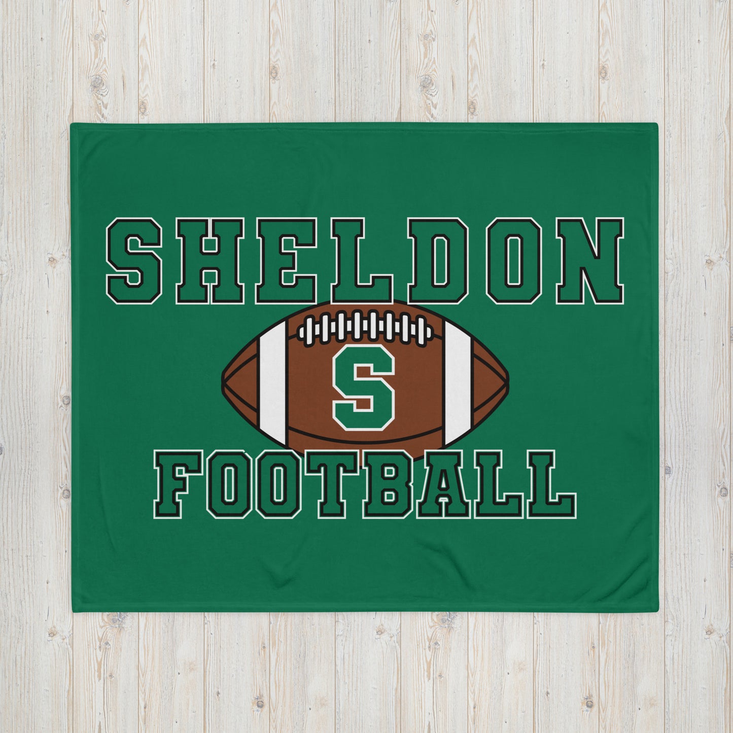 SHS Football_Throw Blanket_Collegiate