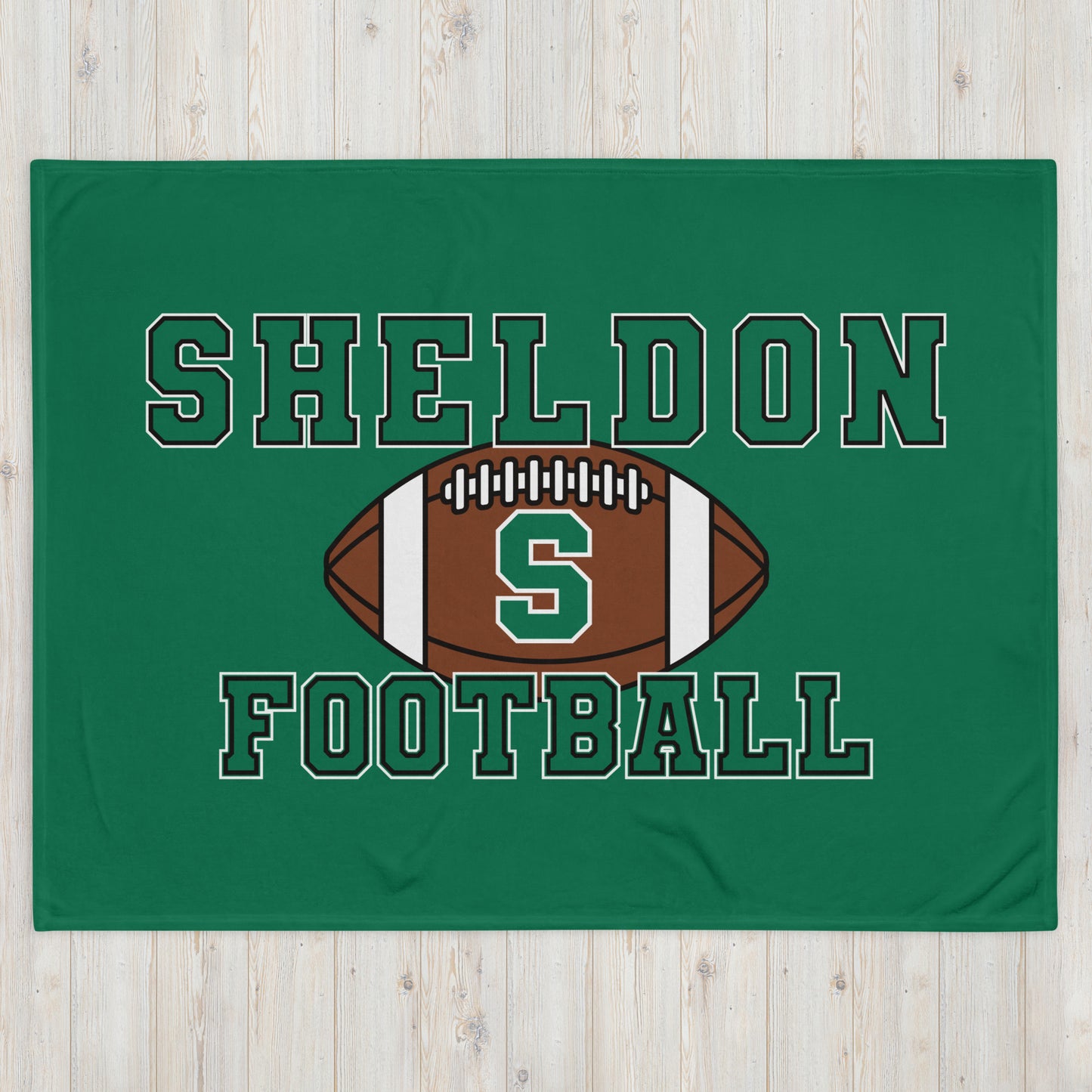 SHS Football_Throw Blanket_Collegiate