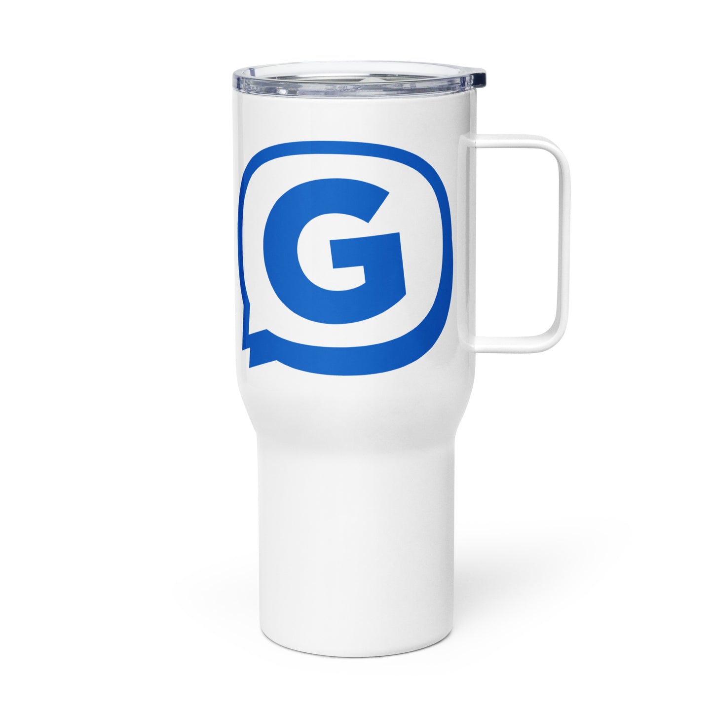GGG - Travel mug with a handle