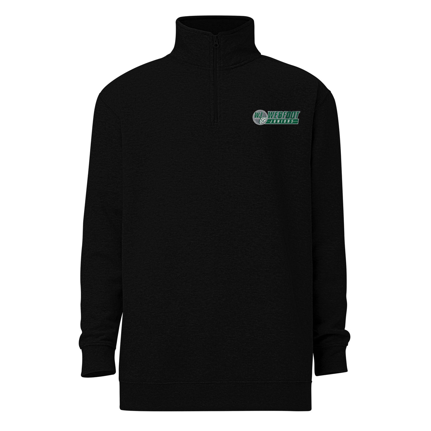 Full Logo Unisex 3/4 Fleece Pullover