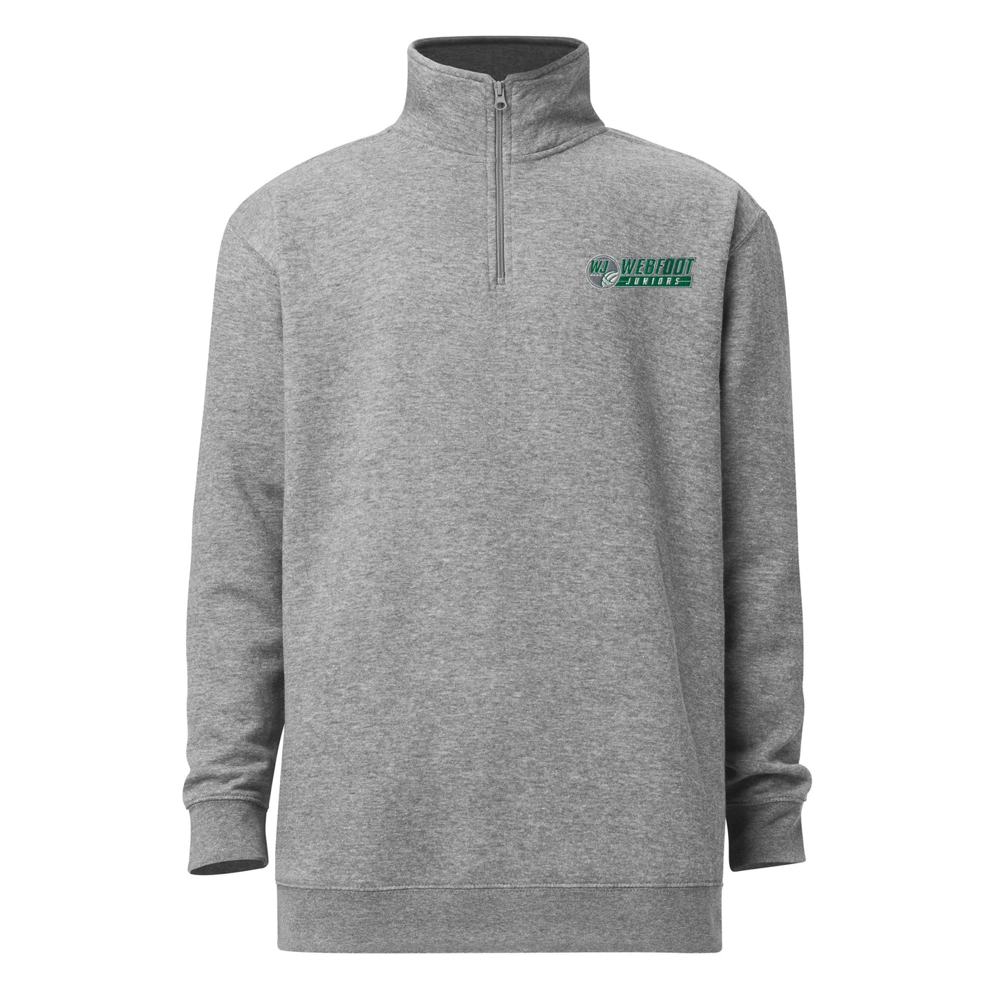 Full Logo Unisex 3/4 Fleece Pullover