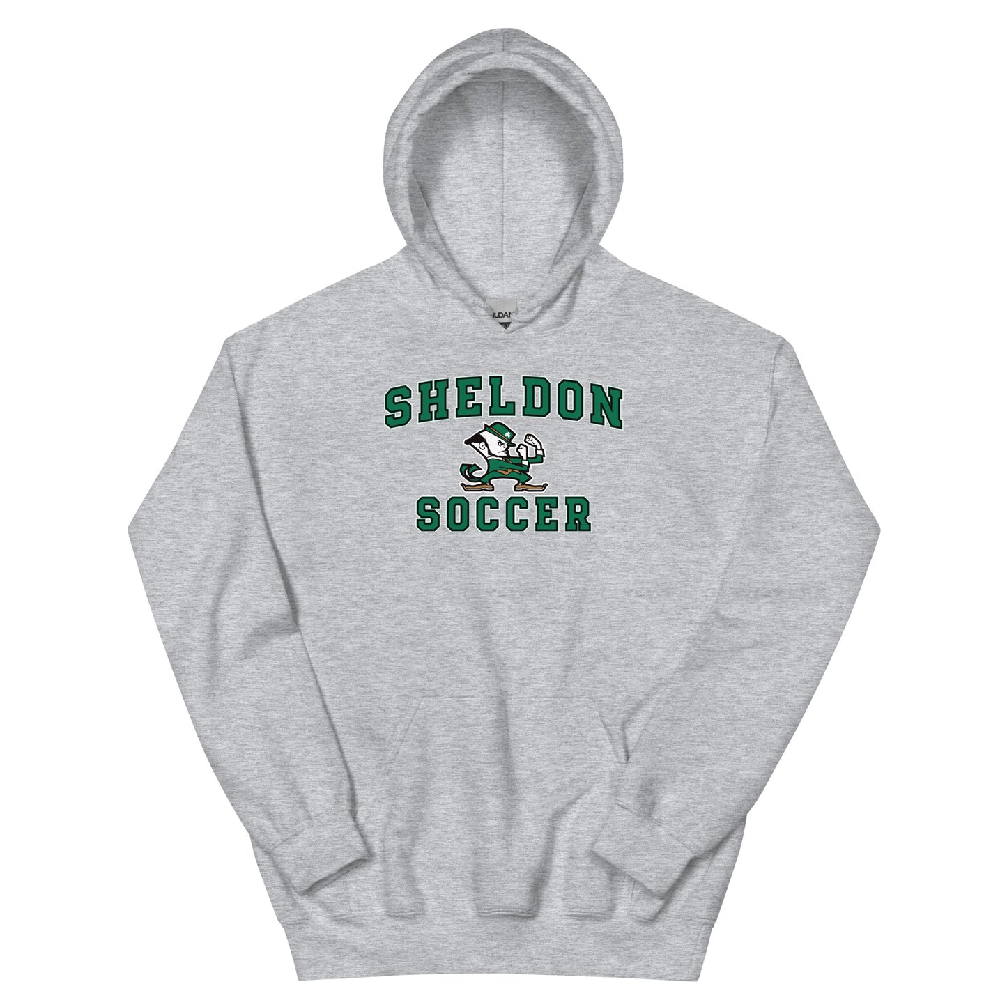Sheldon Soccer_Unisex Hoodie_Fighting Soccer