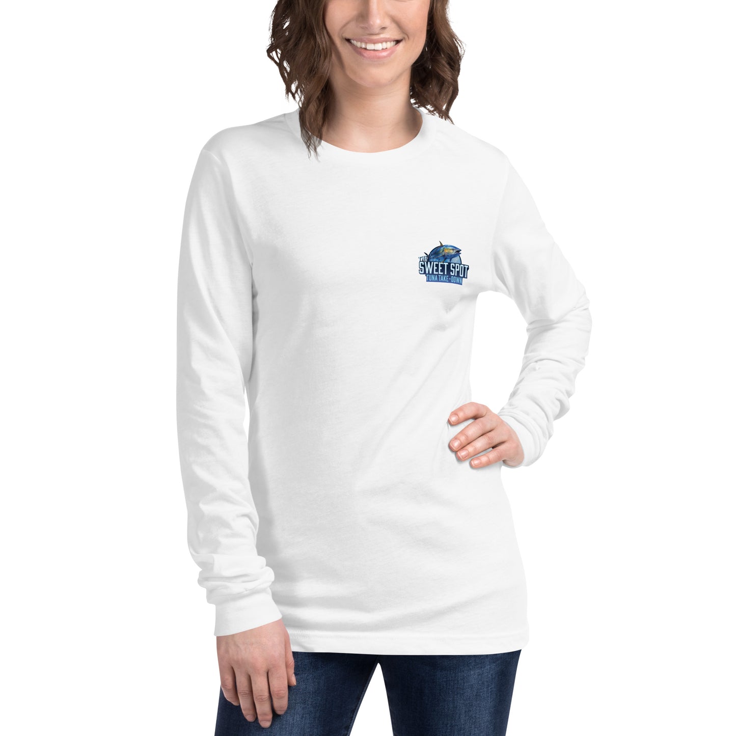 Women's Tuna Take-down Official Logo Long Sleeve Tee