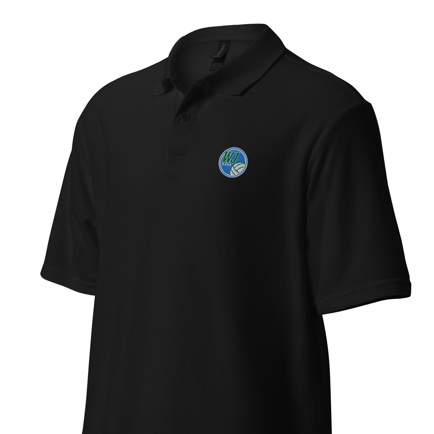 Circle logo Unisex Pique Polo