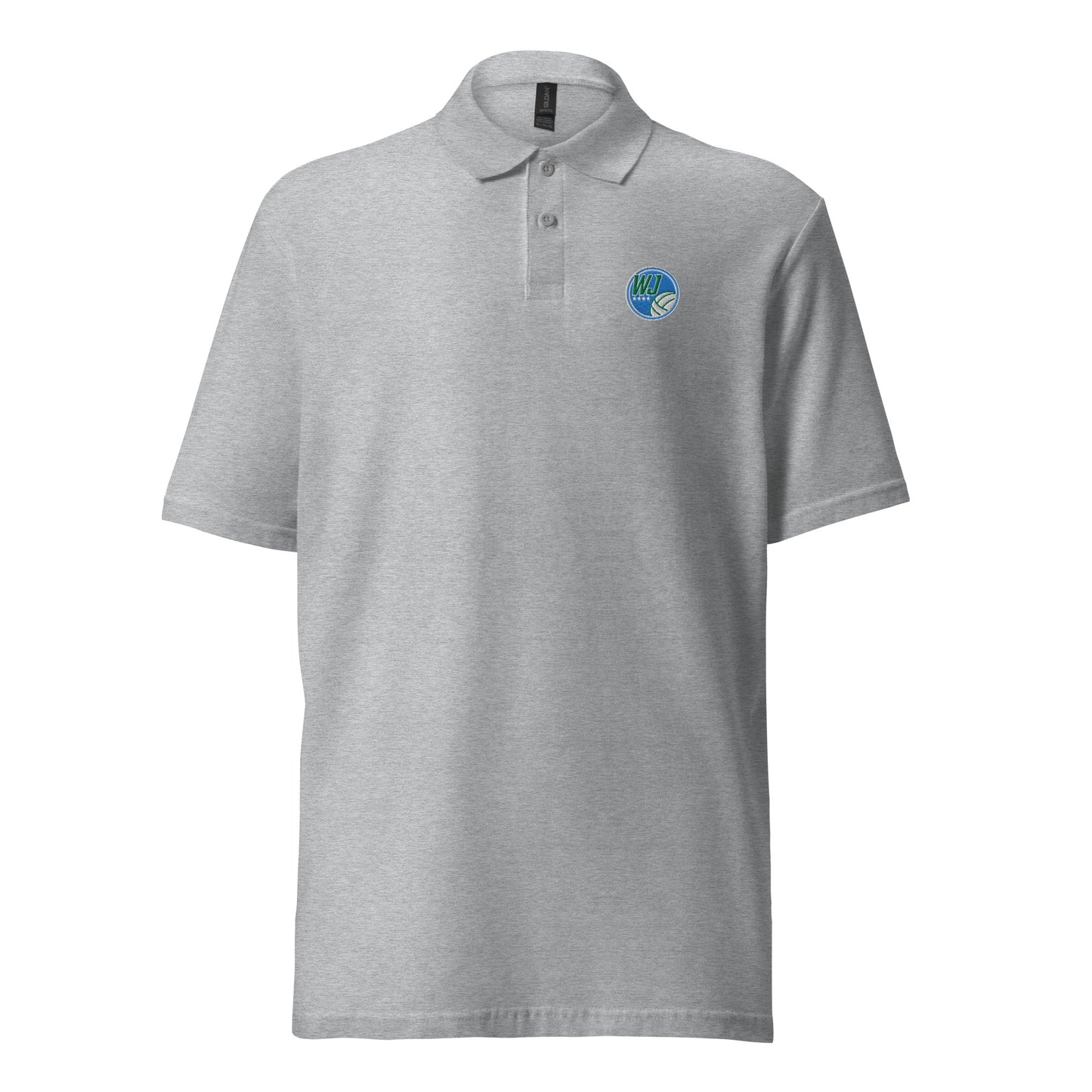 Circle logo Unisex Pique Polo