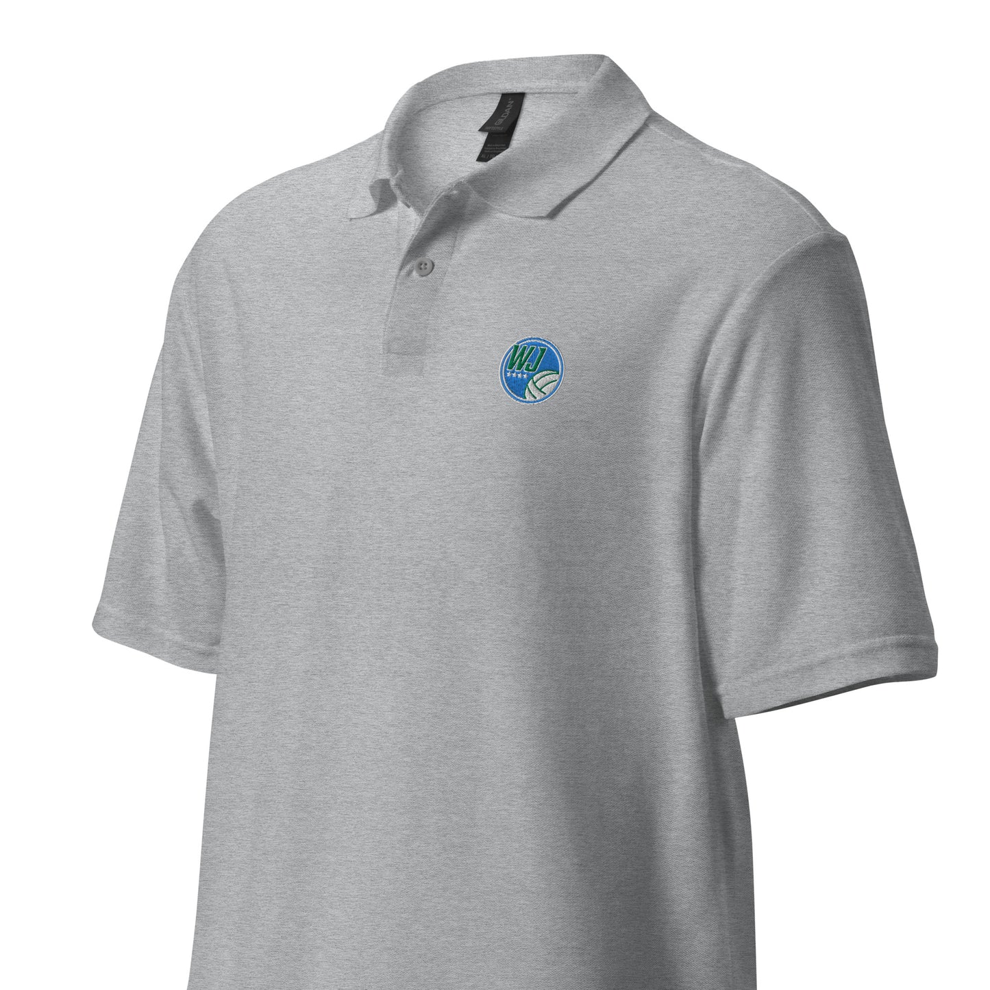 Circle logo Unisex Pique Polo