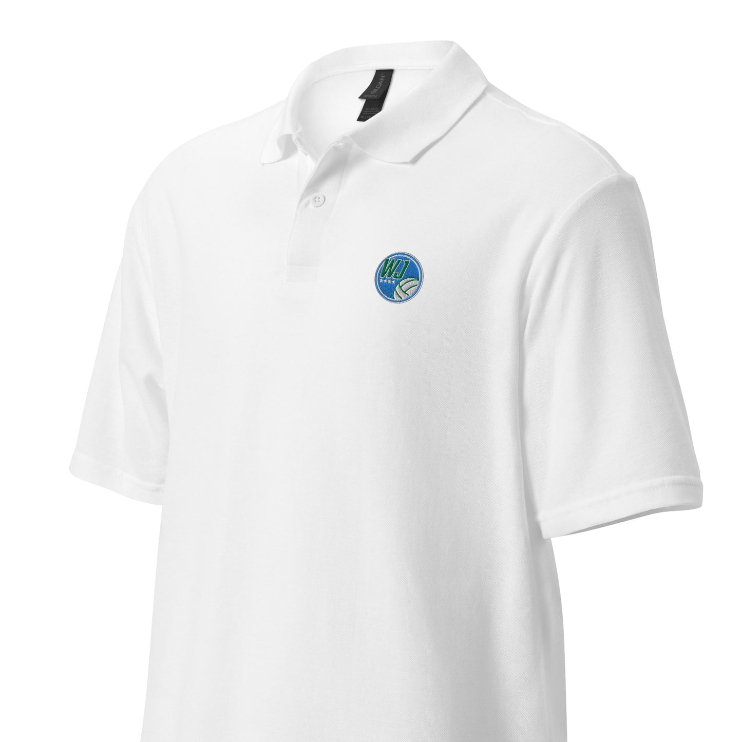 Circle logo Unisex Pique Polo