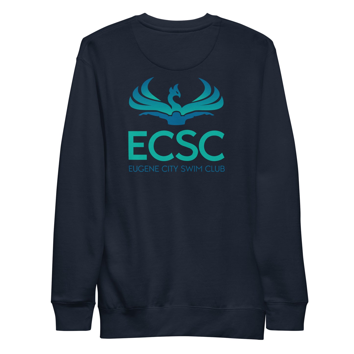 ECSC_Unisex Premium Sweatshirt Front Back Logo