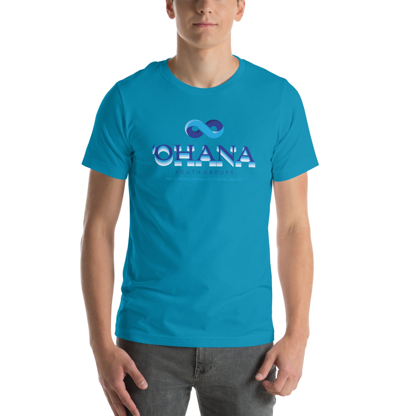 FCE_Ohana Stacked Unisex t-shirt