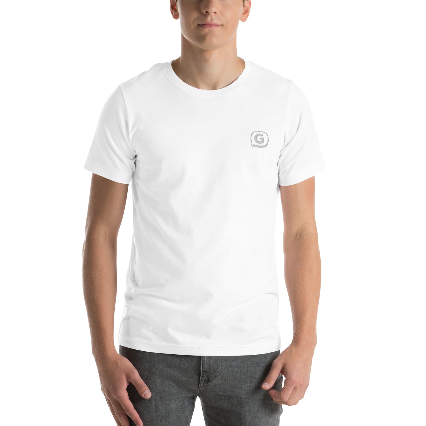 GGG - Men's t-shirt_Embroidered
