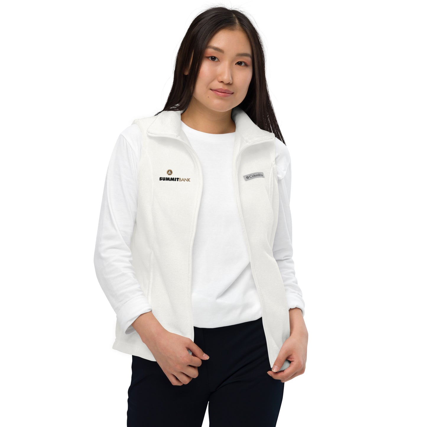 SB_Women’s Columbia fleece vest