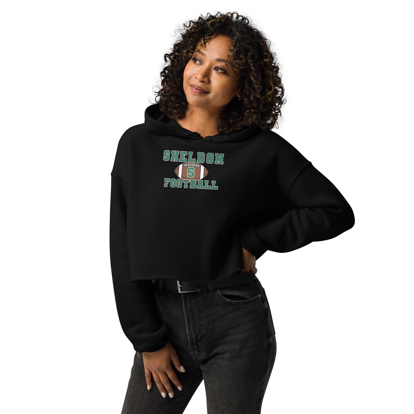 SMS Football_Crop Hoodie_Collegiate