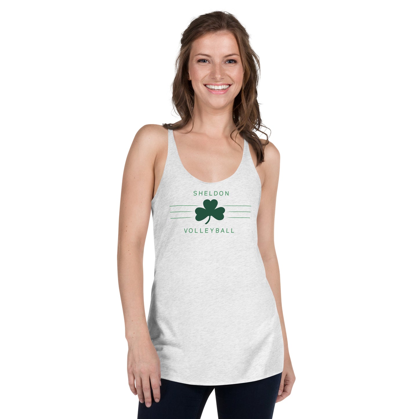 SV_Sheldon Volleyball Women's Racerback Tank