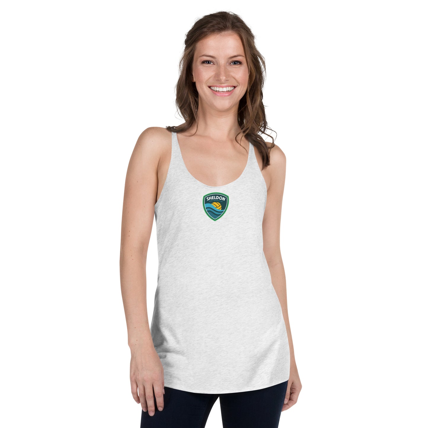 Sheldon Water Polo_Women's Racerback Tank_FC