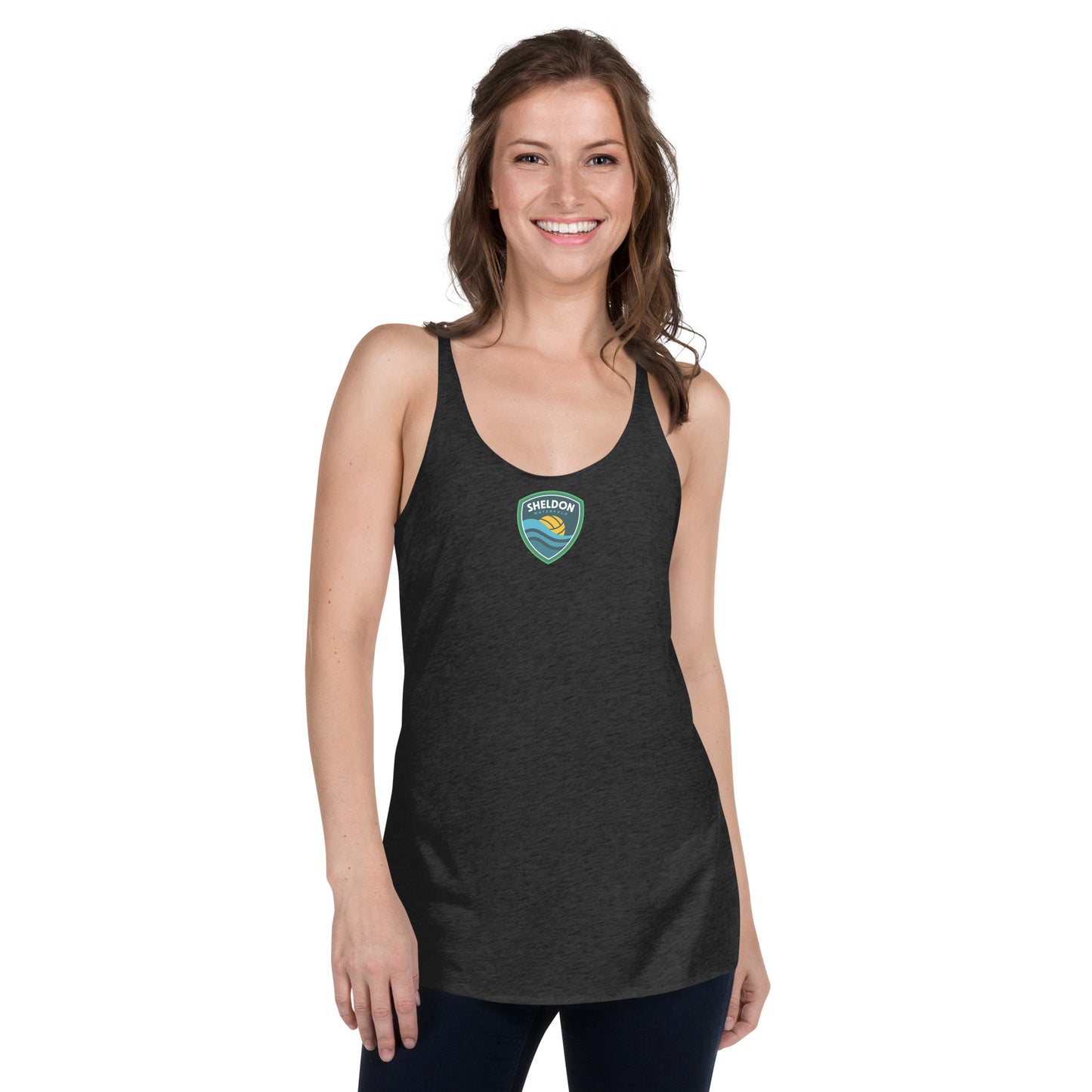 Sheldon Water Polo_Women's Racerback Tank_FC