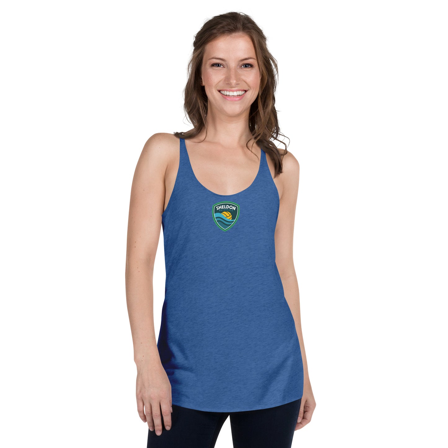 Sheldon Water Polo_Women's Racerback Tank_FC