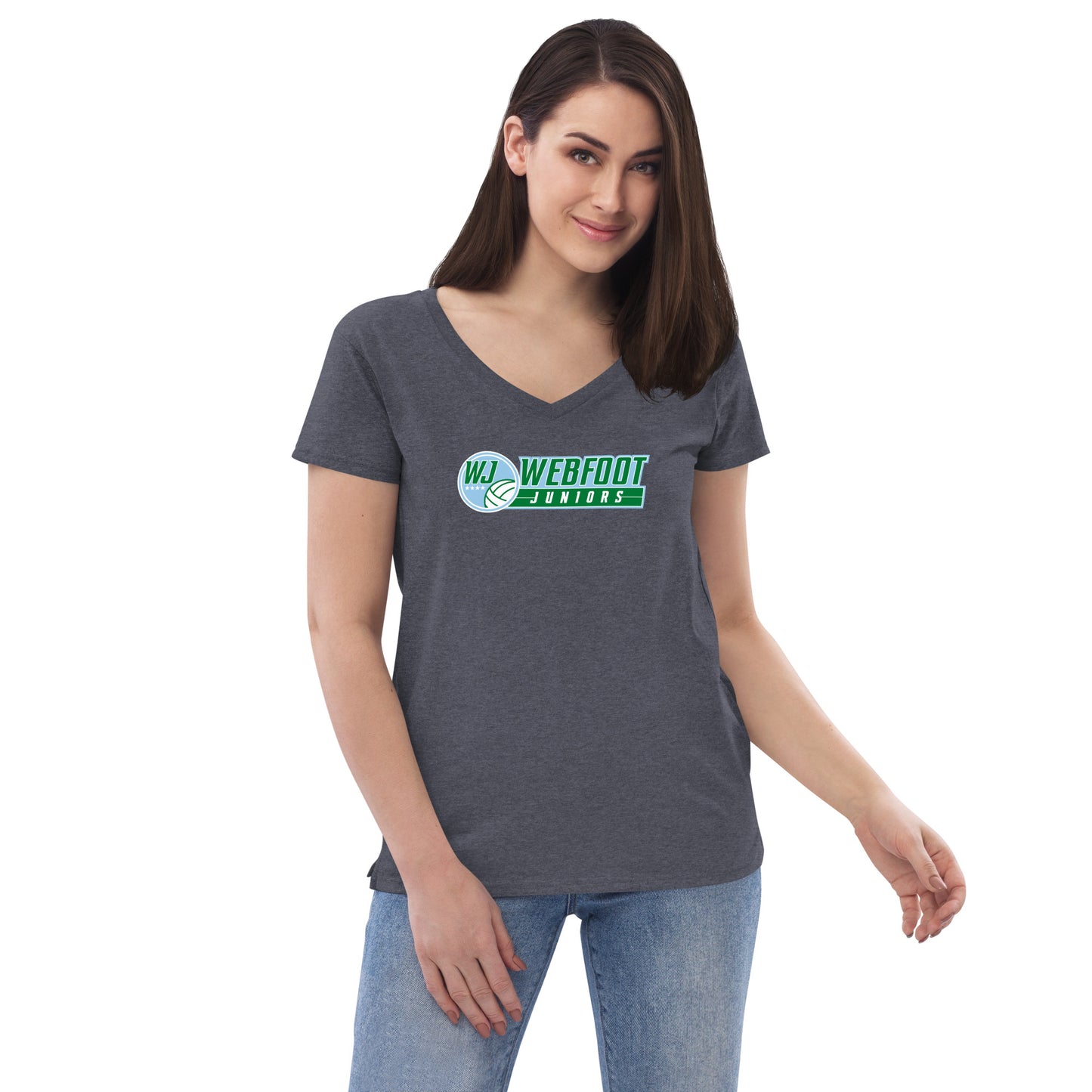 WF_Full Logo Women’s Recycled V-neck