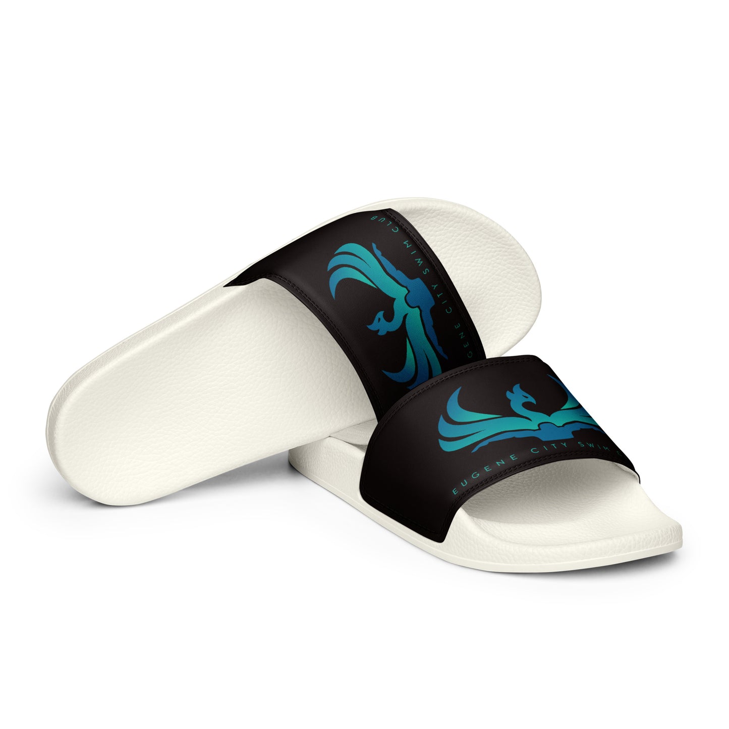ECSC_Women's Black slides Phoenix Logo