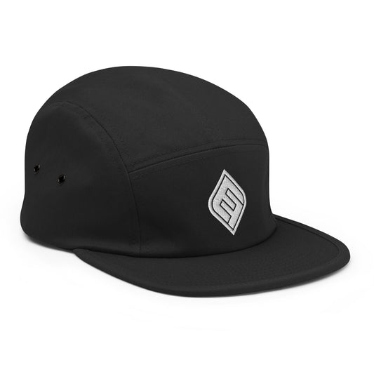 EF_Five Panel Cap_White Diamond Logo