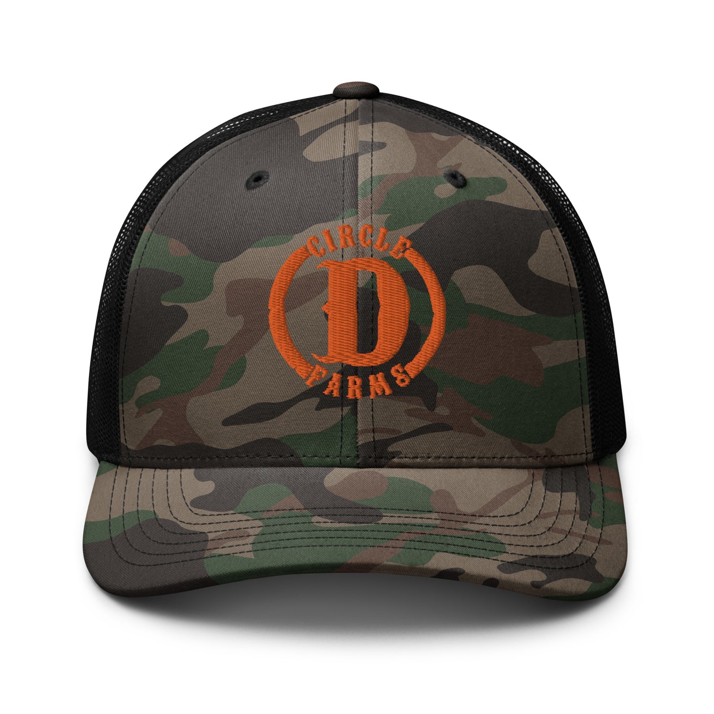 CD_Camouflage trucker hat