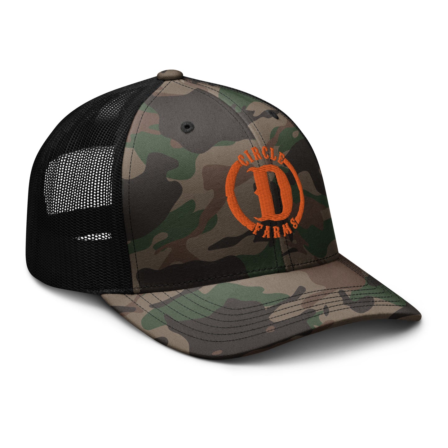 CD_Camouflage trucker hat