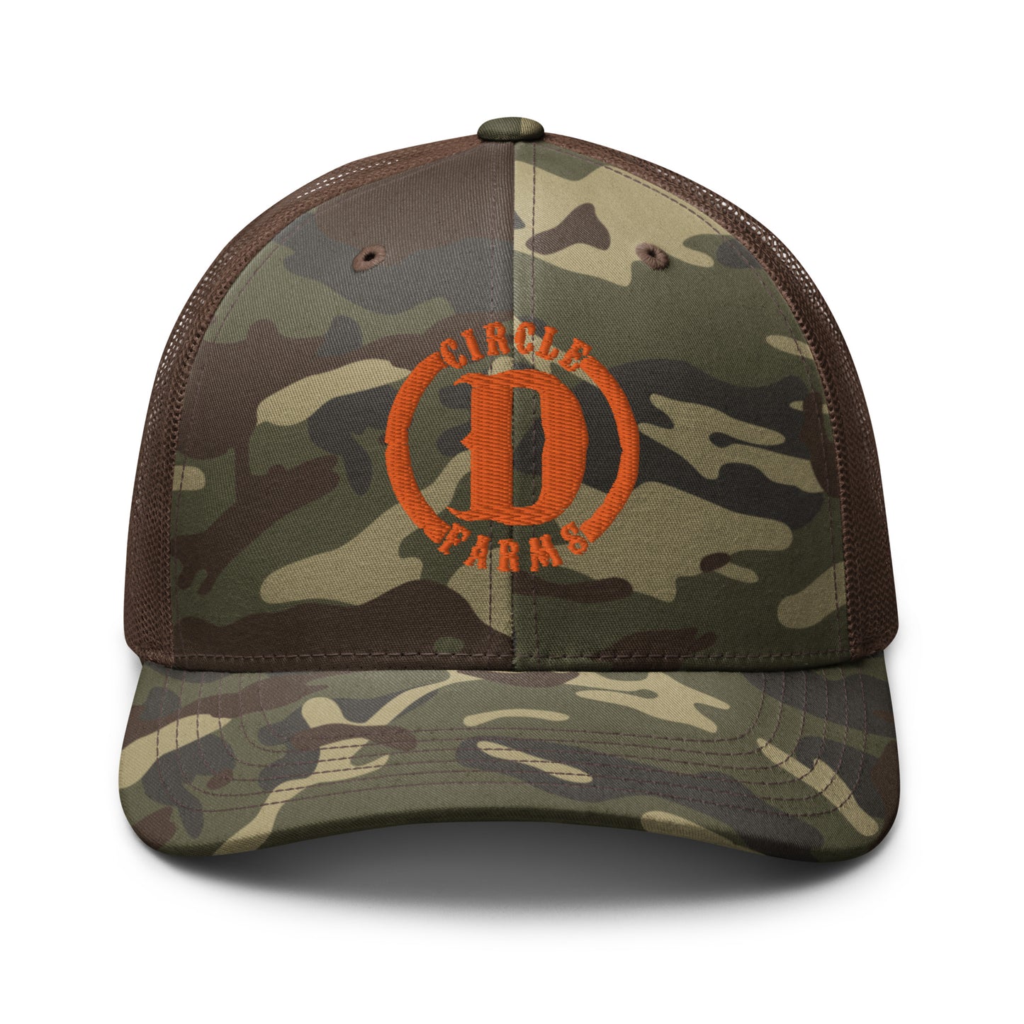 CD_Camouflage trucker hat