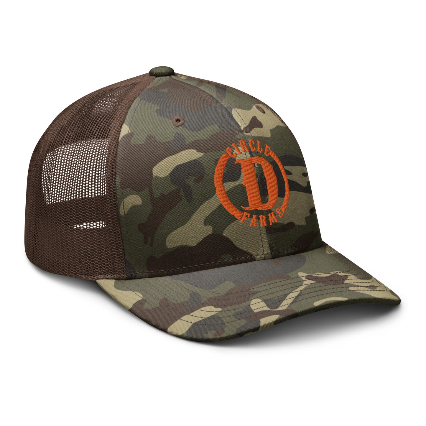 CD_Camouflage trucker hat