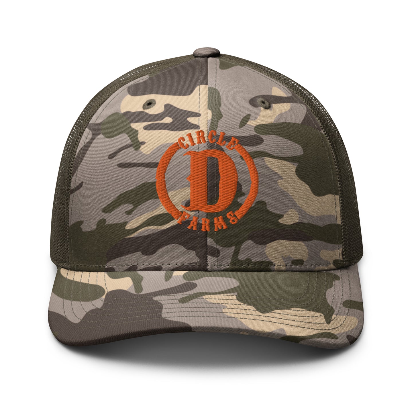 CD_Camouflage trucker hat