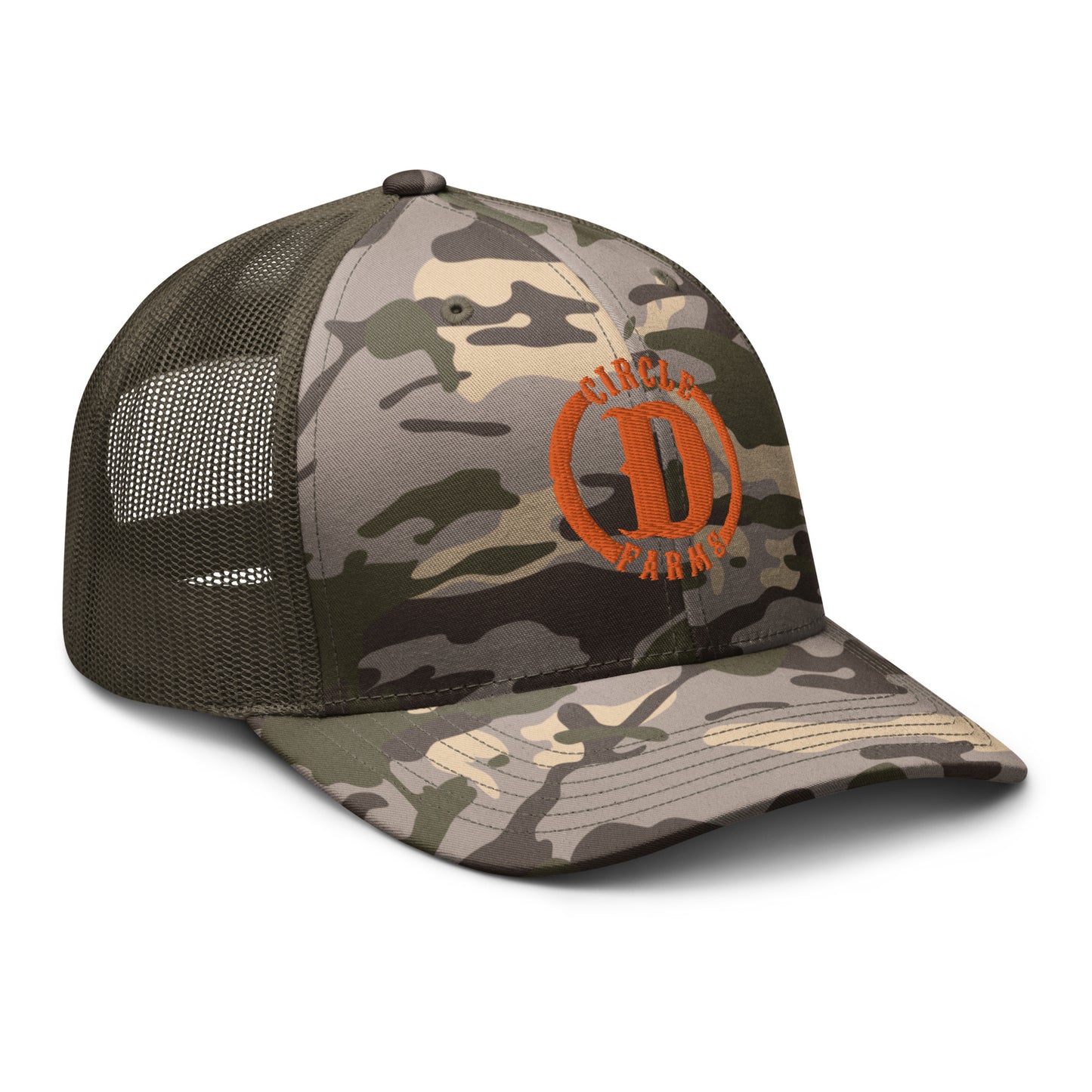 CD_Camouflage trucker hat